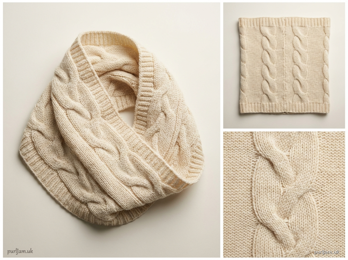 Converting Cable Patterns From Flat To In The Round