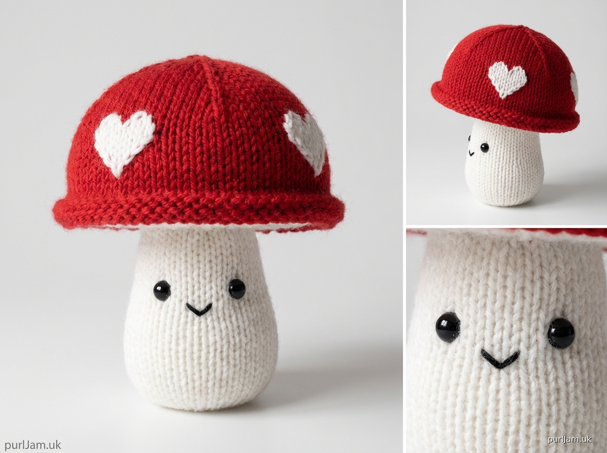Rosie The Heart Mushroom