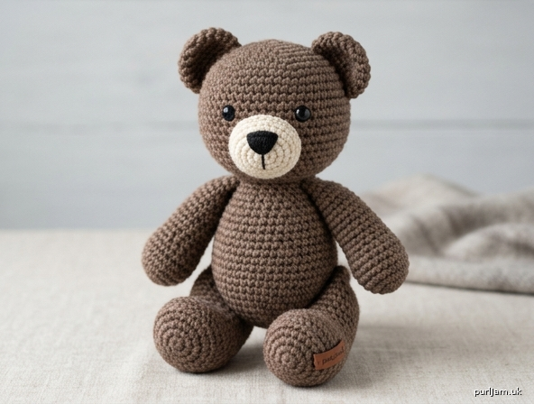 Bulky Bear Amigurumi Crochet Pattern
