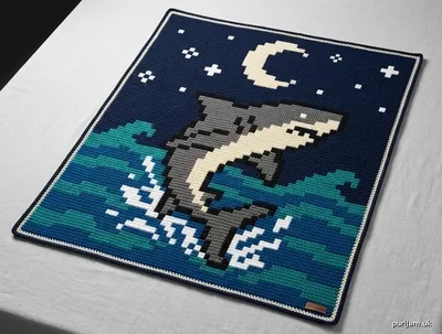 Stitch chart guide image for Midnight Breach