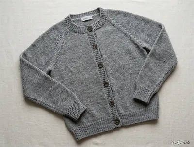 Stitch chart guide image for Worsted Top-Down Raglan Cardigan