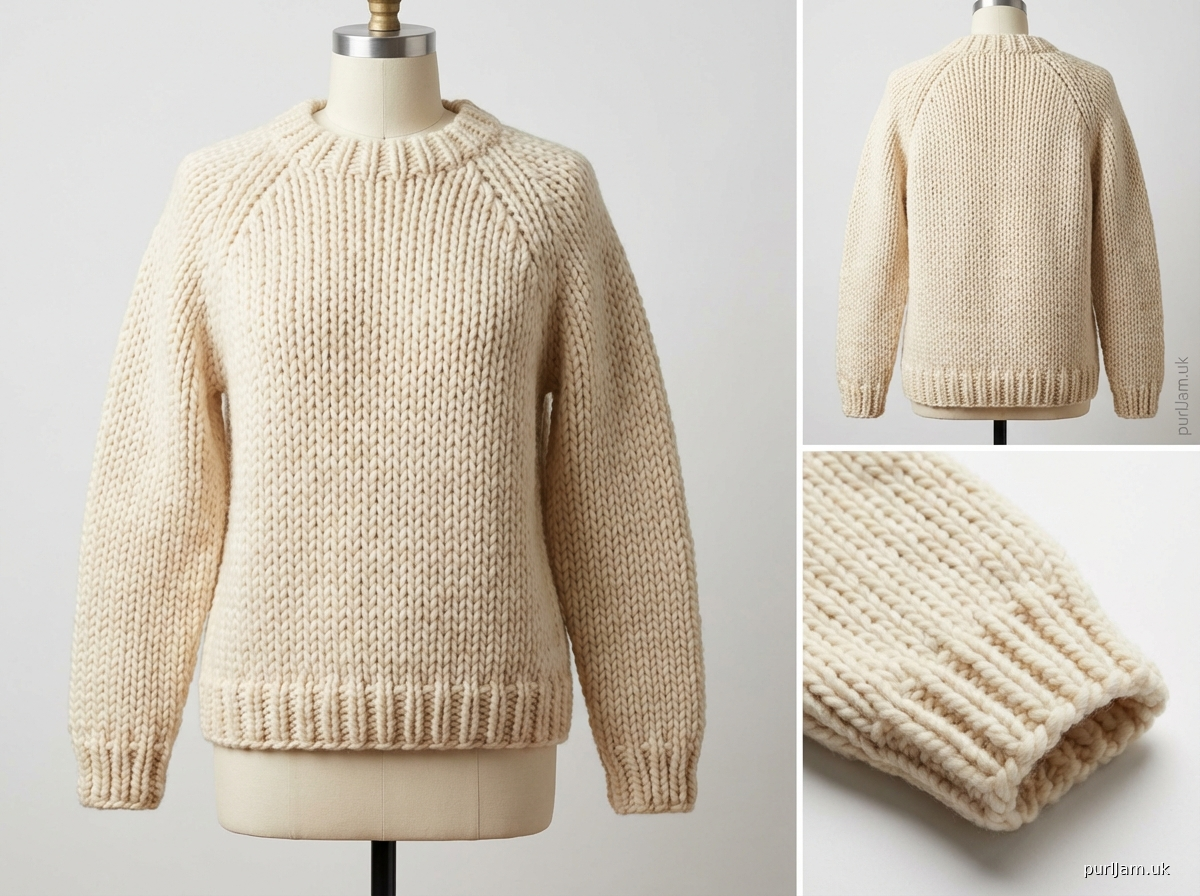 Classic Raglan Pullover Sweater