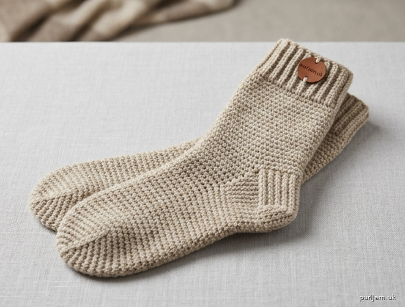 Cozy Worsted Toe Up Crochet Socks