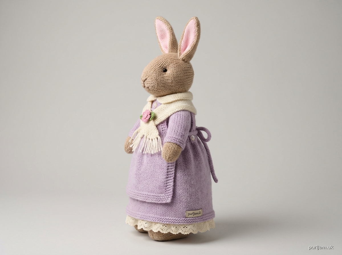 Easter Rabbit In Cashmere