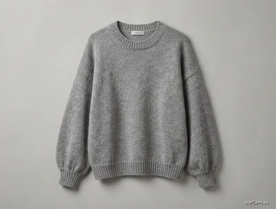Stitch chart guide image for Boxed Balloon Crew Pullover
