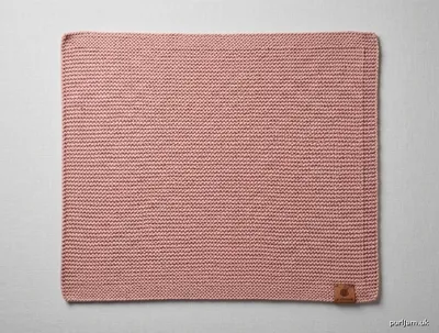 Stitch chart guide image for Basic Garter Stitch Baby Blanket