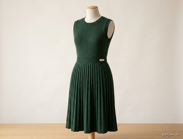 The Cascade Pleated Dress