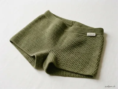 Stitch chart guide image for Close-Cut Microshorts