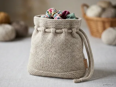 Stitch chart guide image for The Scrunchies Bag