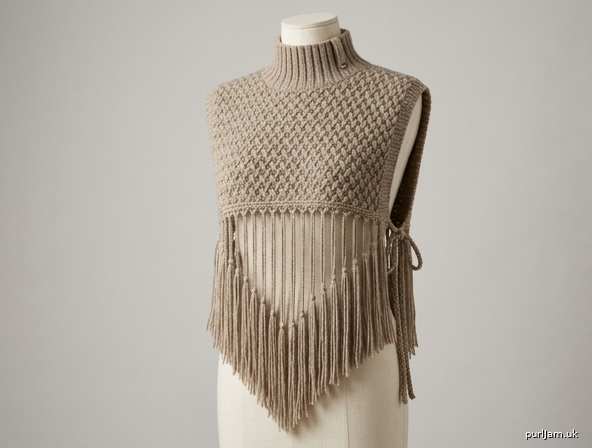 Sierra Ridge Fringe Poncho Vest