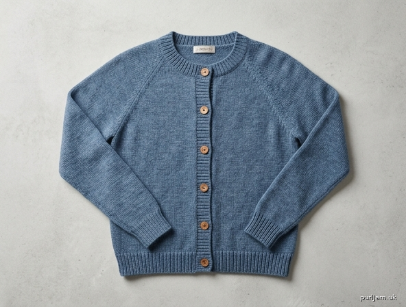 Close Crew Neck Raglan Cardigan
