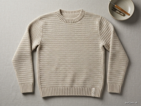 Classic Crochet Pullover
