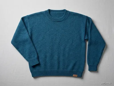Stitch chart guide image for Crew Neck Drop-shoulder Pullover