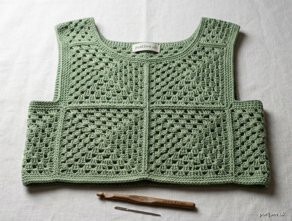 Sage Meadow Granny Top