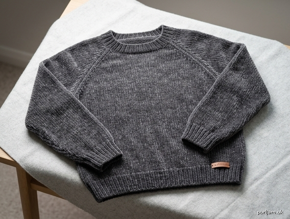 Generated preview image for Cozy Chenille Raglan Pullover (Top-Down, Oversized)