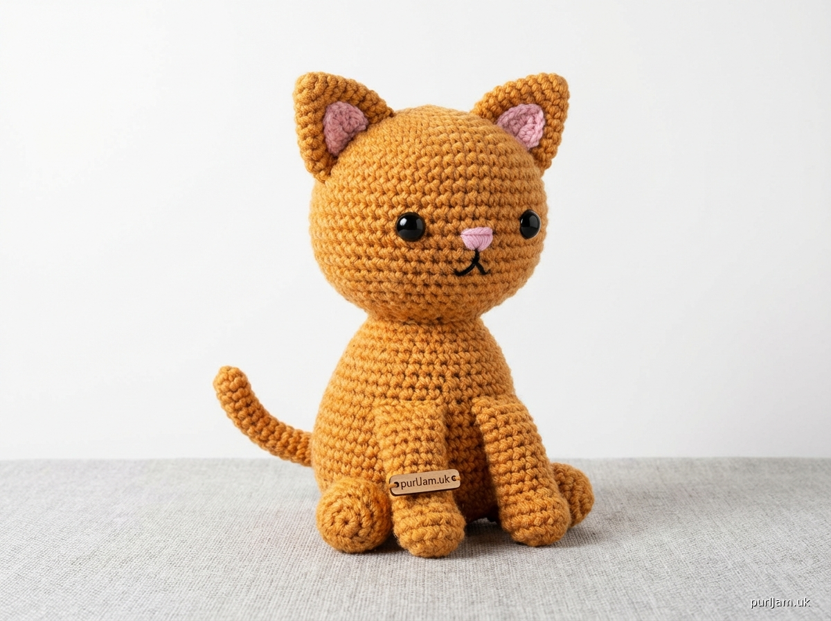 Cleo The Cat Beginner Amigurumi Crochet Pattern