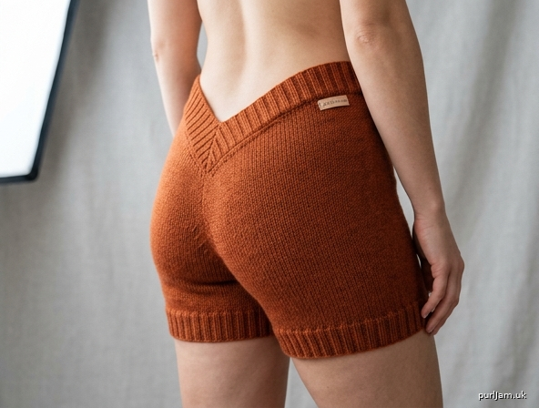 Deep V Back Booty Shorts