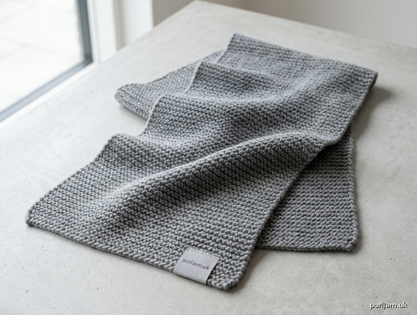 Classic Garter Stitch Scarf
