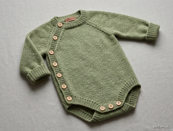 Generated preview image for Newborn Side-Fastening Raglan Onesie