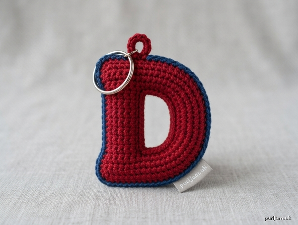 Duquesne University D Keychain