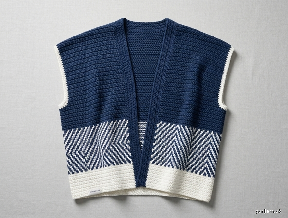 Marina Color Block Vest