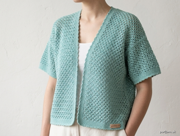 Lacy Summer Vest Beginner Crochet Pattern