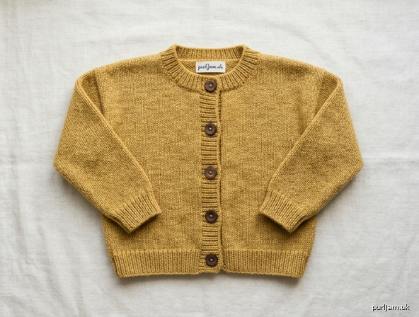 Little Acorn Drop Shoulder Cardigan