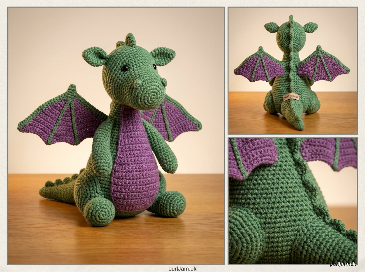 Beginner Friendly Dragon Crochet Pattern