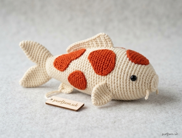 Generated preview image for Cream Koi Fish Plush