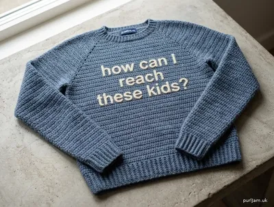 Stitch chart guide image for How Can I Reach These Kids? Classic Crochet Pullover