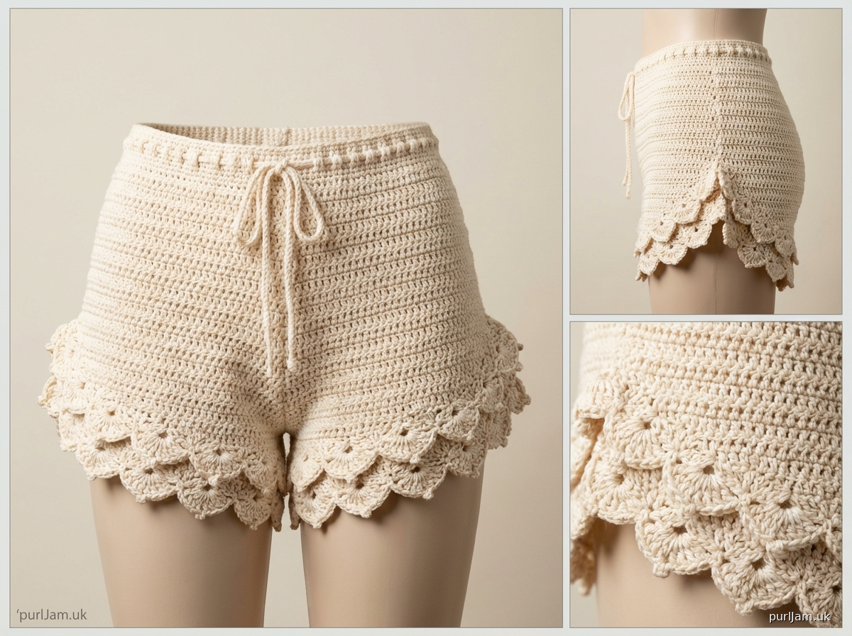 Flower Petal Shorts