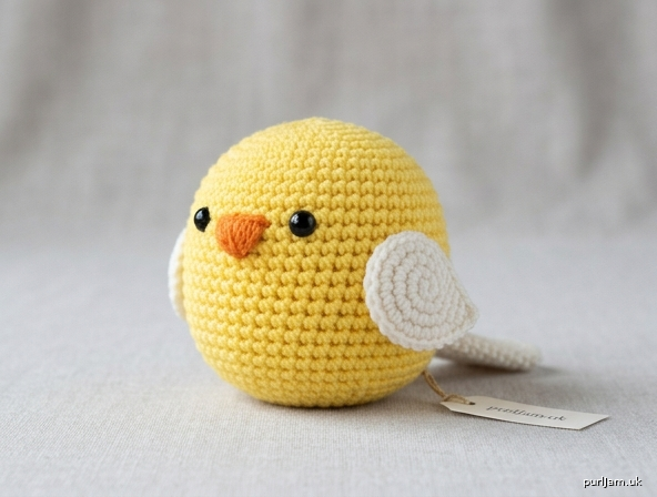 Little Round Bird Easy Crochet Amigurumi
