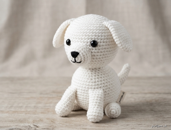 Generated preview image for Snowy the White Puppy — Beginner Amigurumi