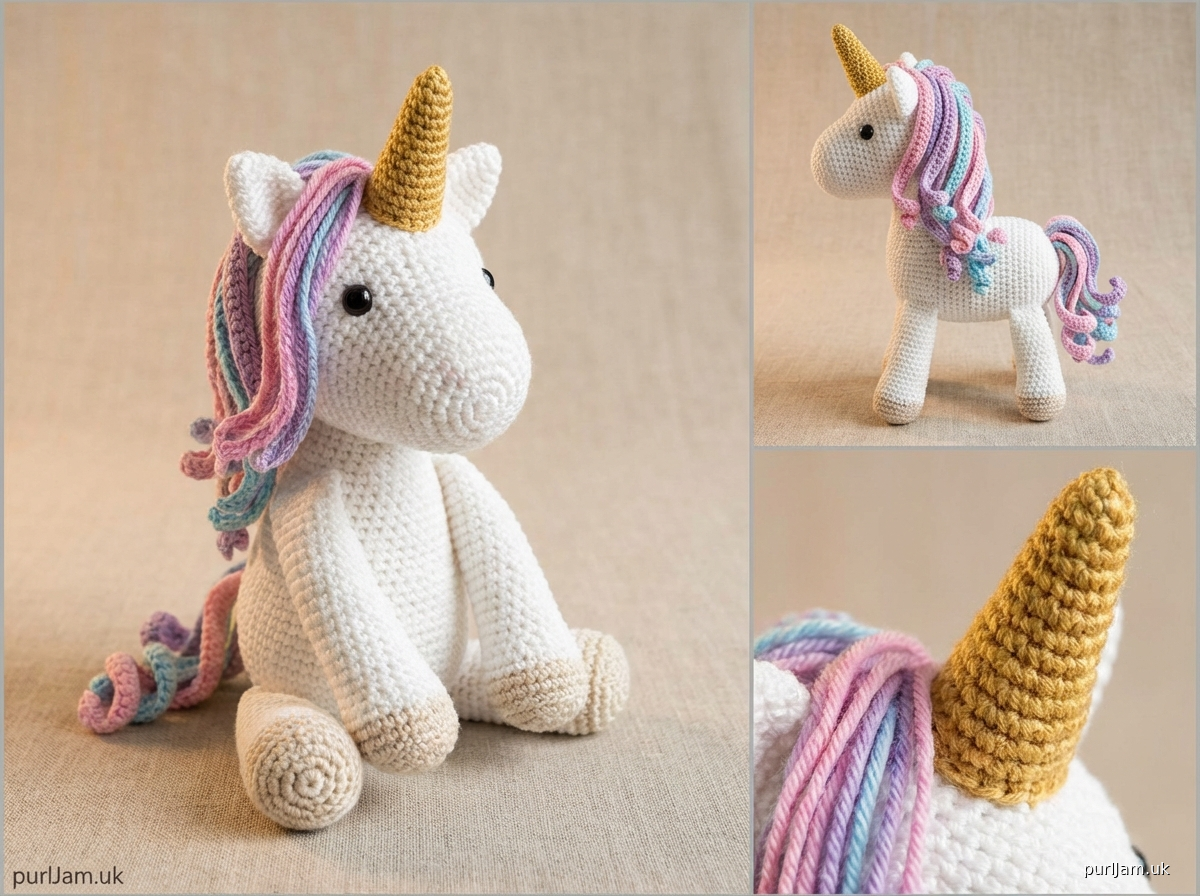 Beginner Unicorn Crochet Pattern