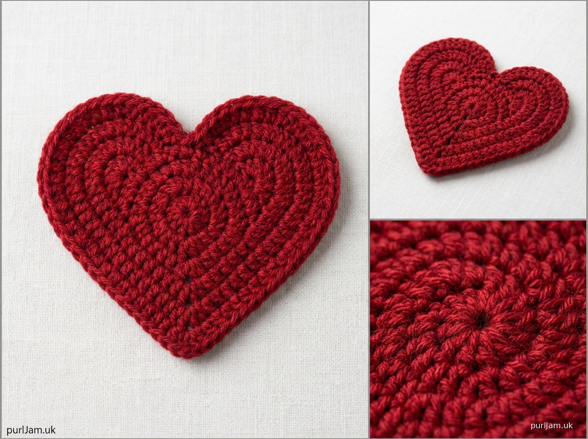 Classic Crochet Heart Motif