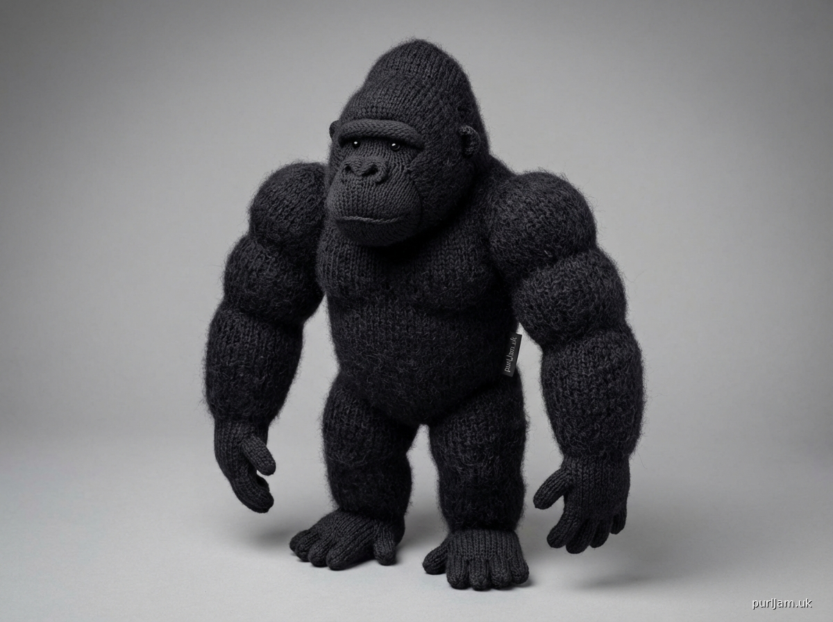 Kongo The Knitted Gorilla