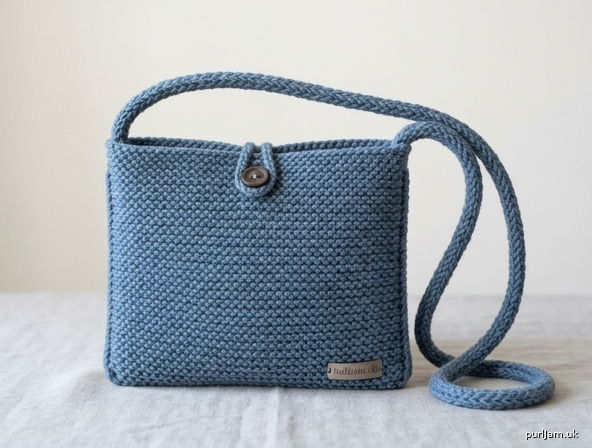 The Simple Satchel Small Shoulder Bag With I Cord Strap