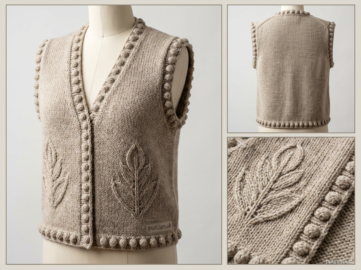 Autumn Leaf Vest