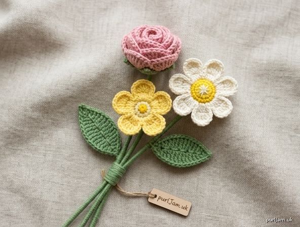 Beginner Crochet Flowers