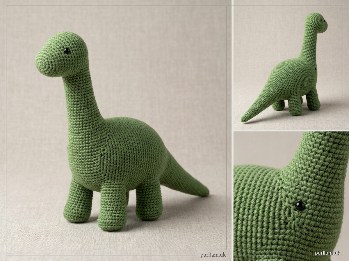 Brontosaurus Crochet Pattern