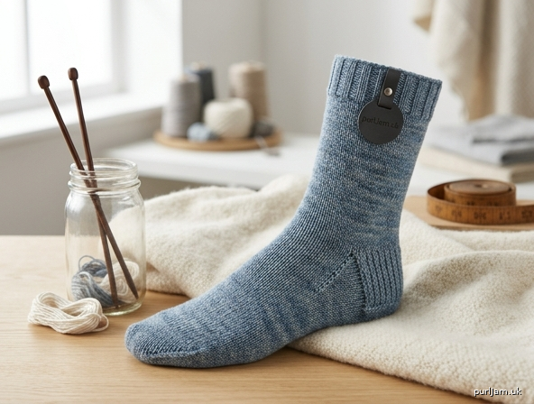 Toe Up Heel Flap Gusset Socks On A Circular Sock Machine Csm