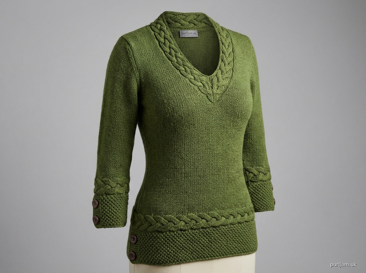 The Celtic Enfold Pullover