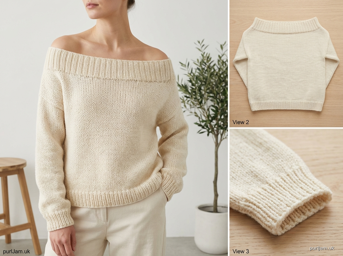 Off Shoulder Pullover