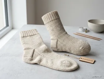 Stitch chart guide image for Cosy Cuff-Down Socks