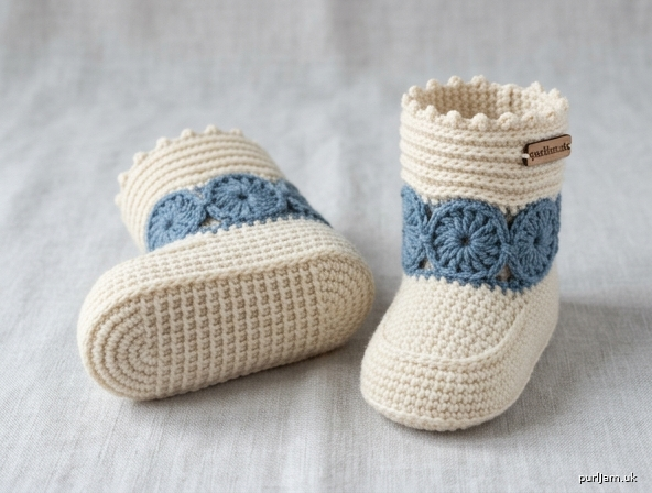 Little Wheels Baby Booties