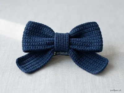 Stitch chart guide image for Classic Crochet Hairbow
