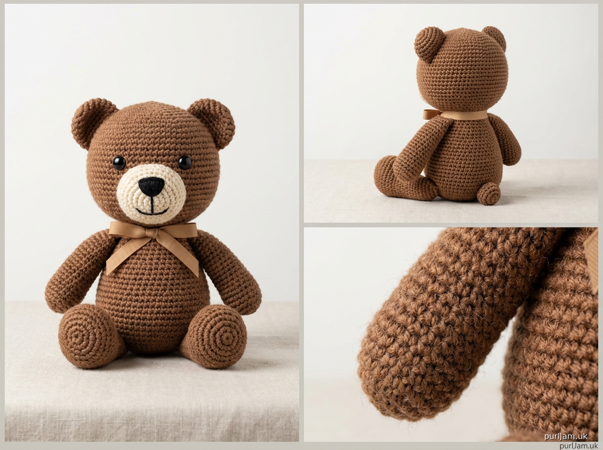 Classic Teddy Bear Amigurumi