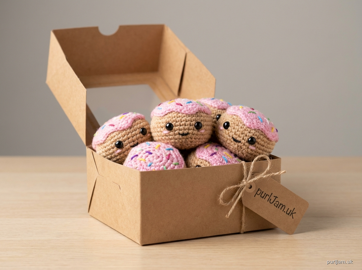 Donut Hole Buddy Amigurumi Pattern