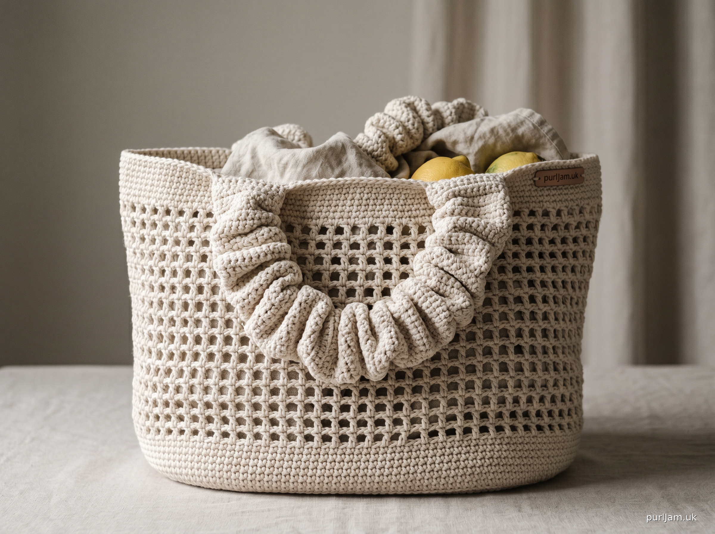 The Ruched Handle Market Tote