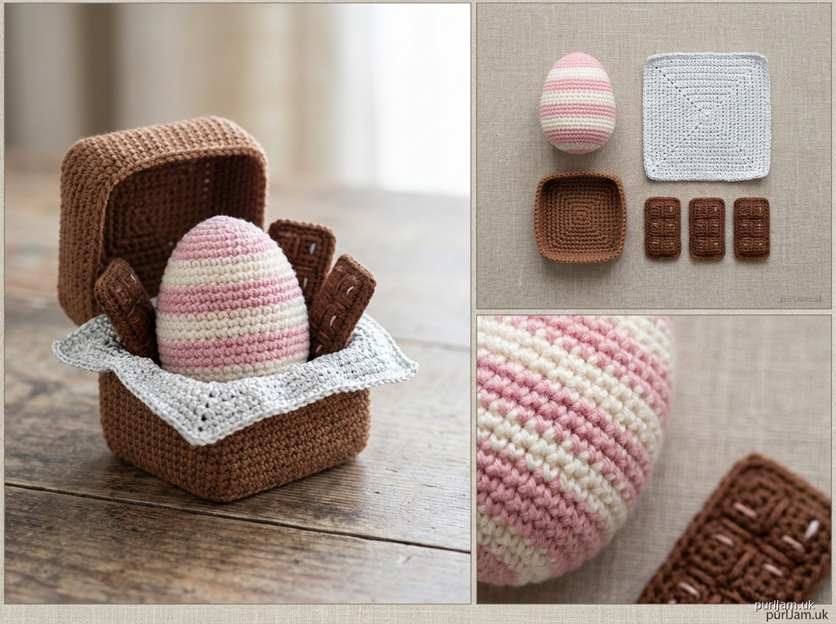 Crochet Easter Egg Gift Set